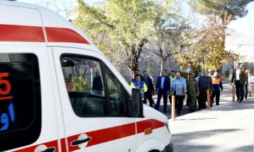 مانور مدیریت بحران در بیمارستان والفجر تفرش