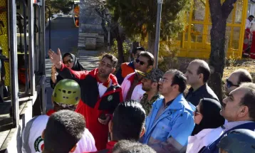 مانور مدیریت بحران در بیمارستان والفجر تفرش