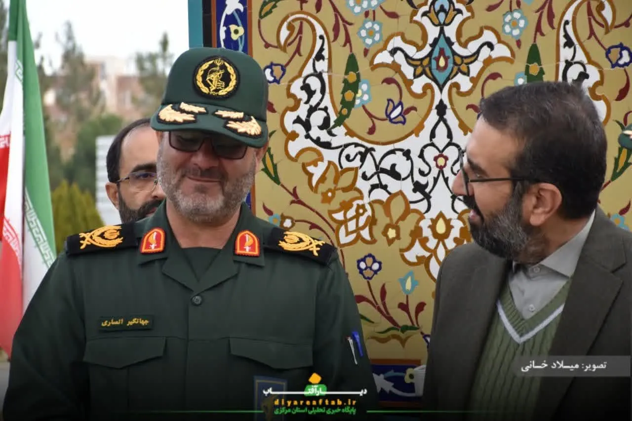 استقبال از پیکر «شهید گمنام» در اراک