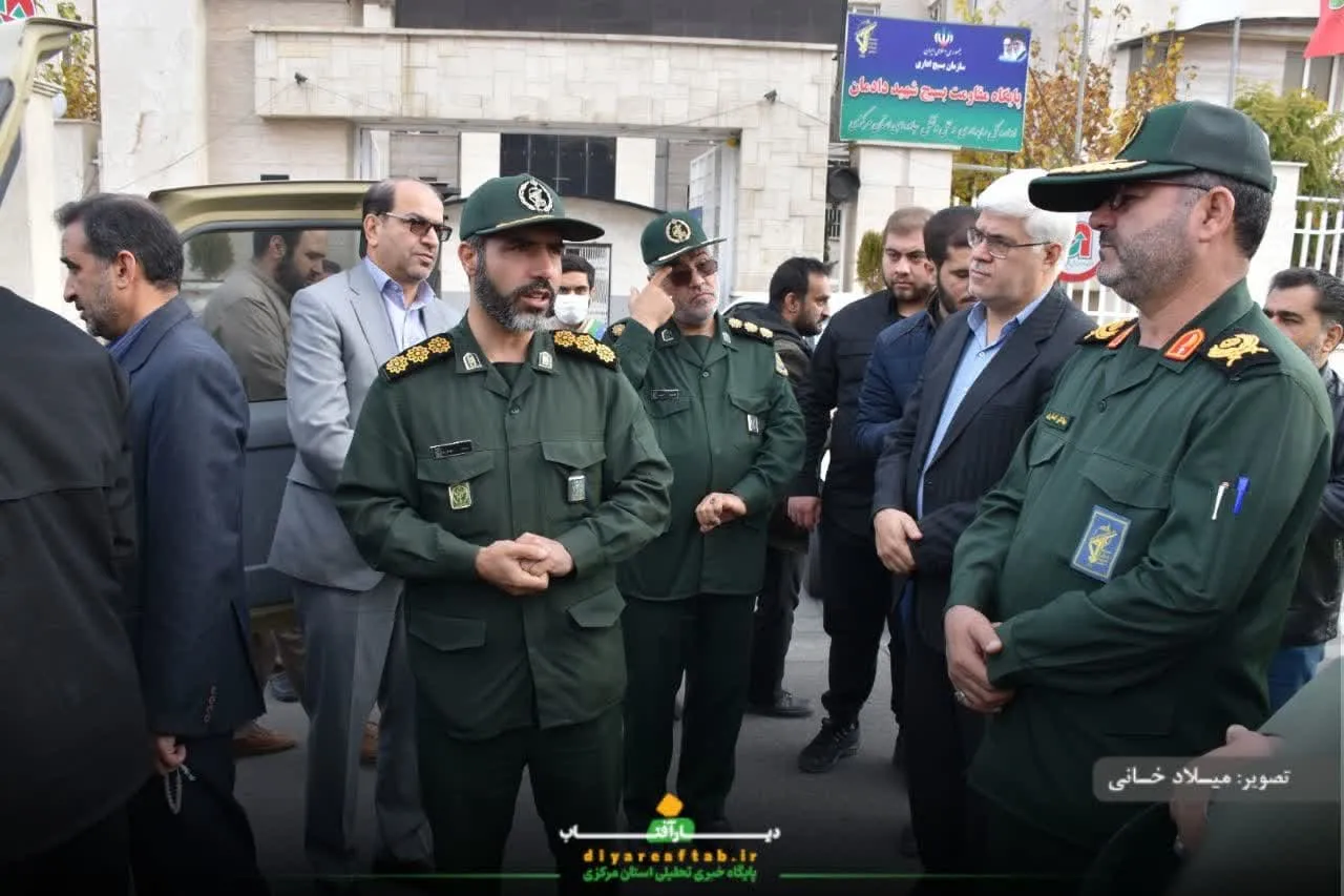 استقبال از پیکر «شهید گمنام» در اراک
