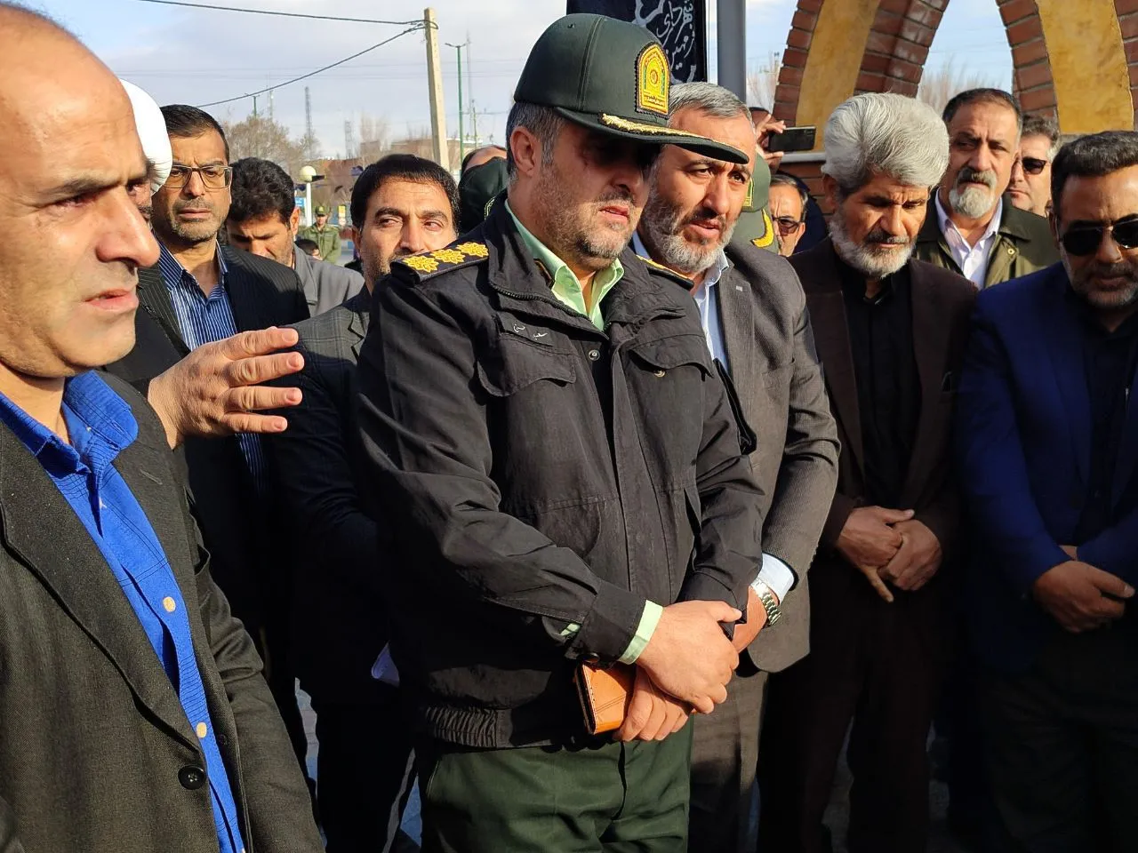 کاروان شهدای گمنام وارد فراهان شد