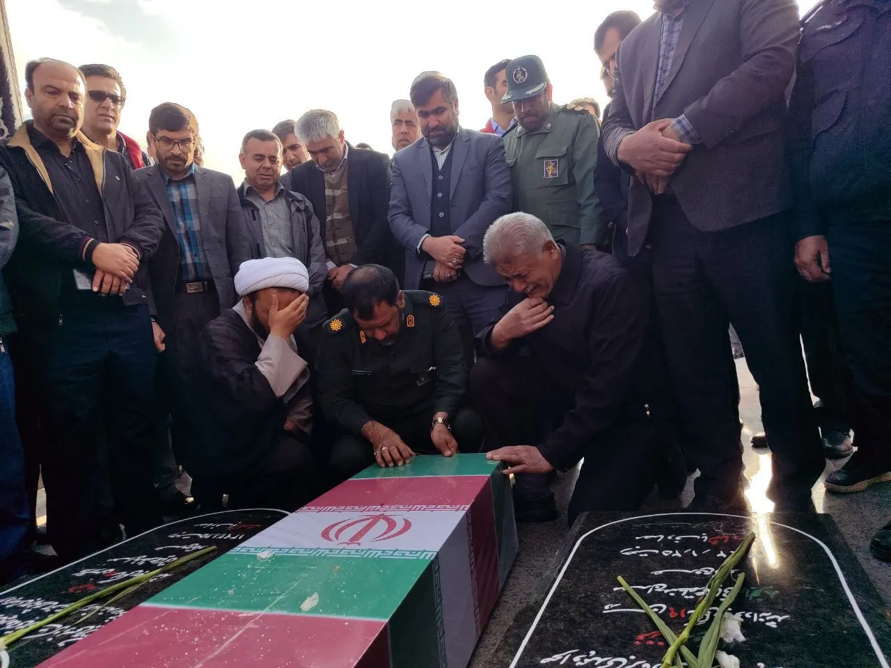 کاروان شهدای گمنام وارد فراهان شد
