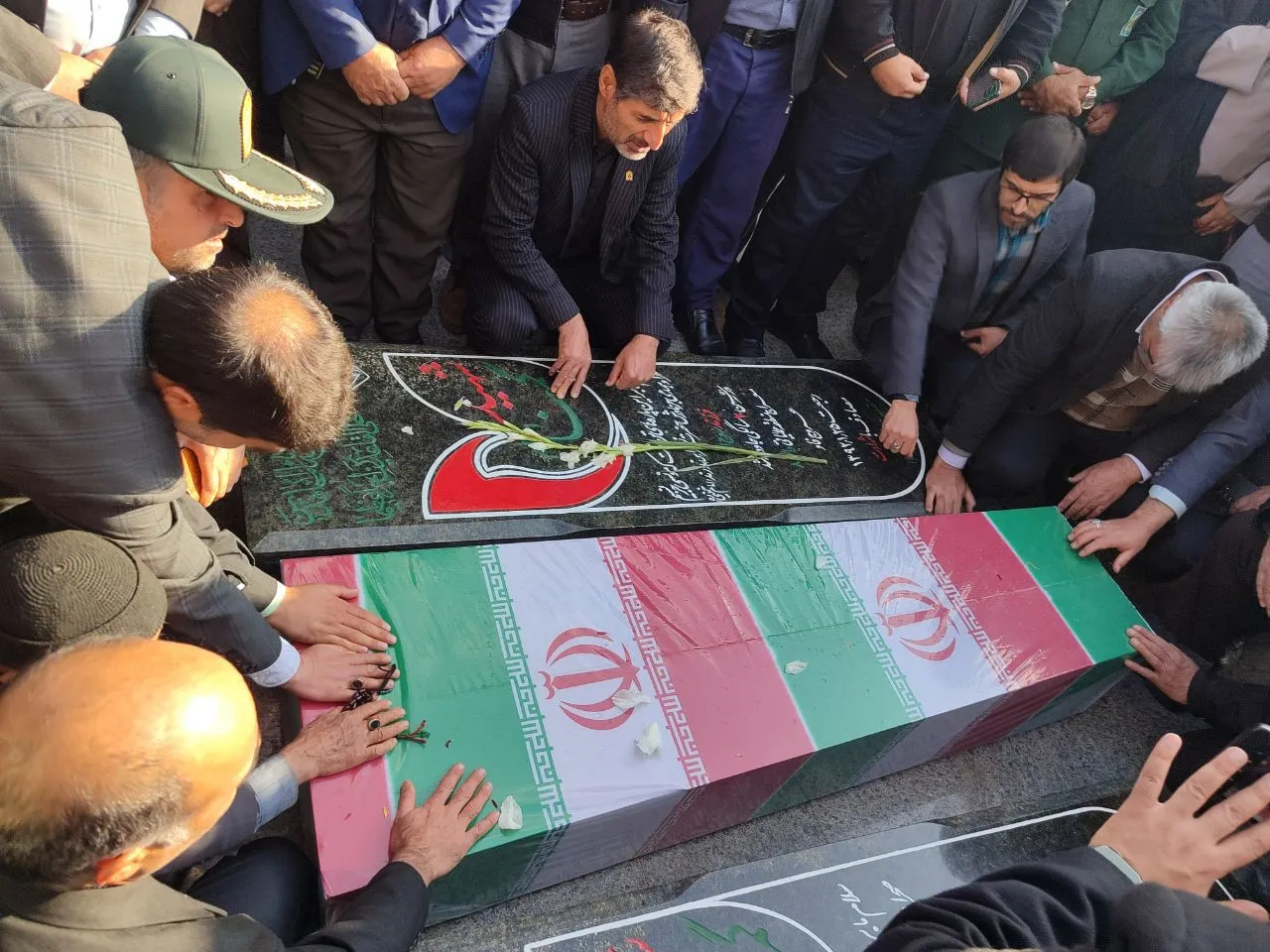 کاروان شهدای گمنام وارد فراهان شد