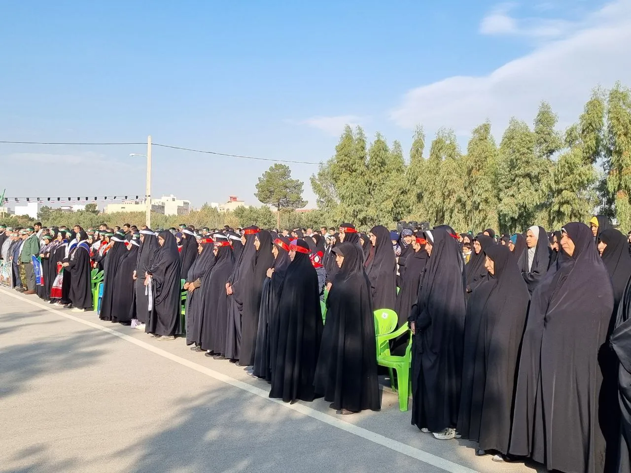 برگزاری همایش اقتدار بسیجیان در ساوه