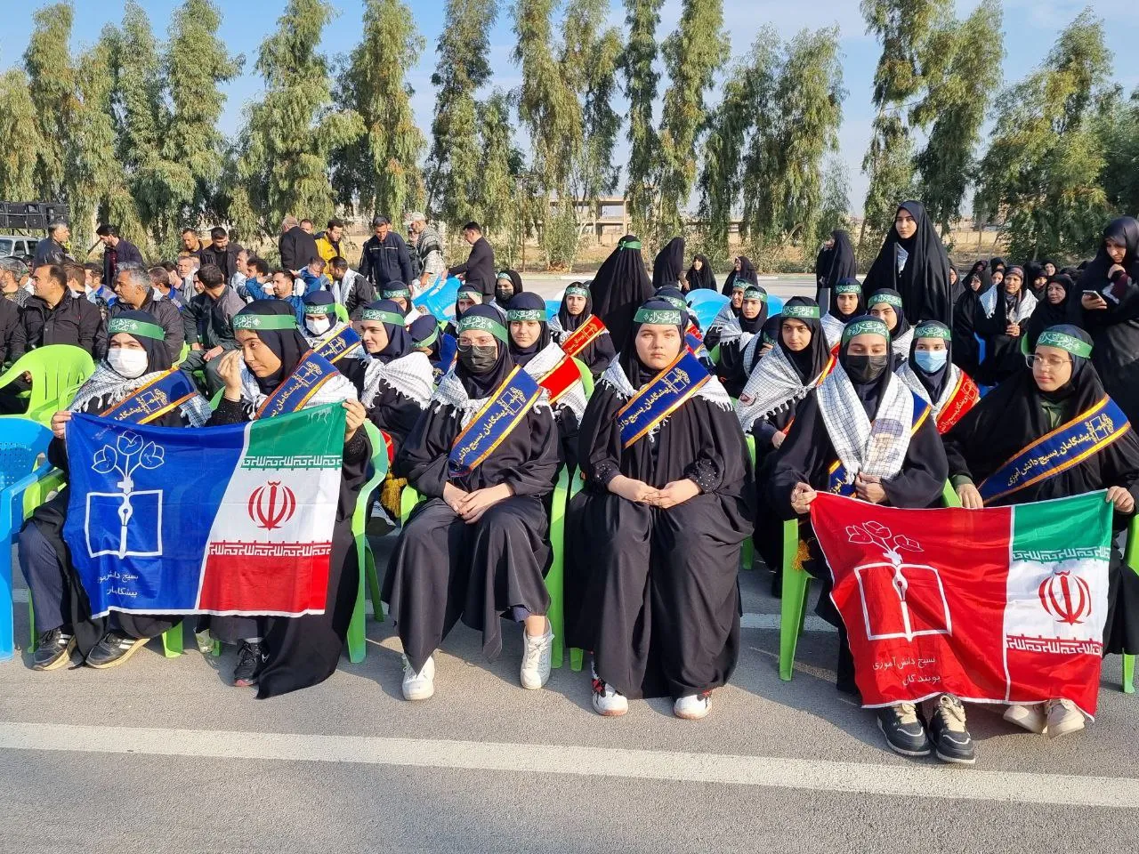 برگزاری همایش اقتدار بسیجیان در ساوه