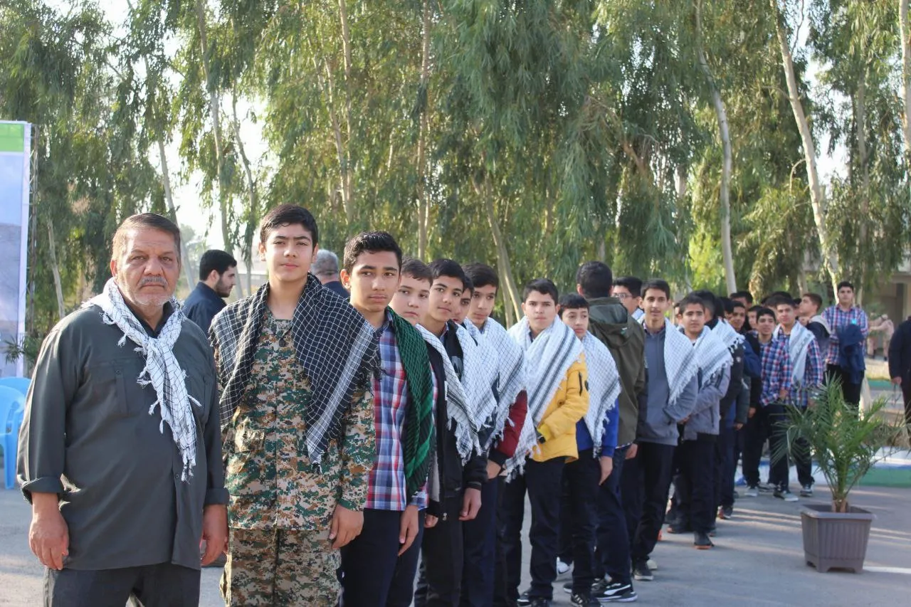 برگزاری همایش اقتدار بسیجیان در ساوه