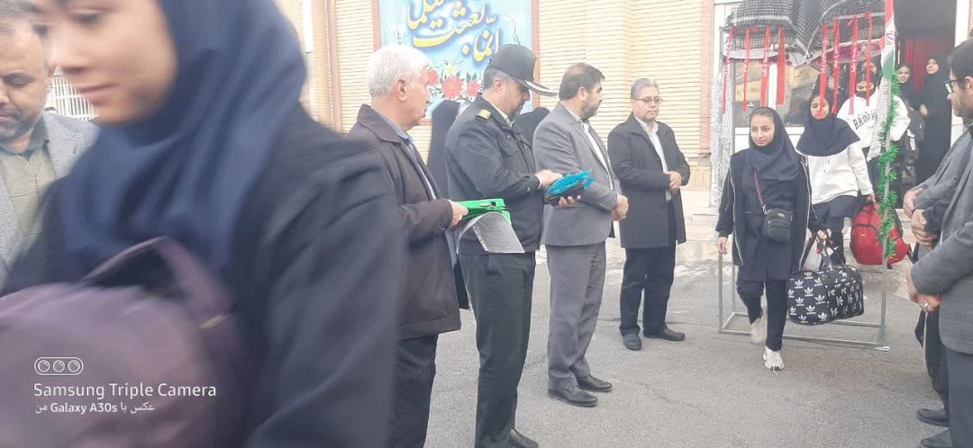 اعزام ۱۲۰ دانش‌آموز فراهانی به راهیان نور