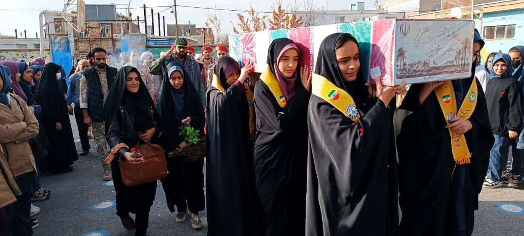 مدارس کمیجان میزبان شهید گمنام فاطمی