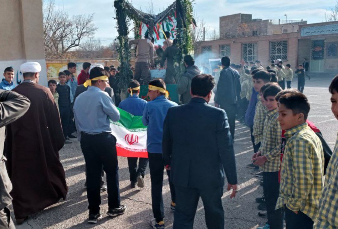 مدارس کمیجان میزبان شهید گمنام فاطمی