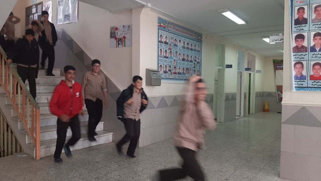 برگزاری مانور زلزله و ایمنی در فراهان