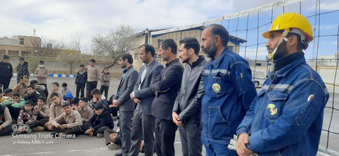 برگزاری مانور زلزله و ایمنی در فراهان