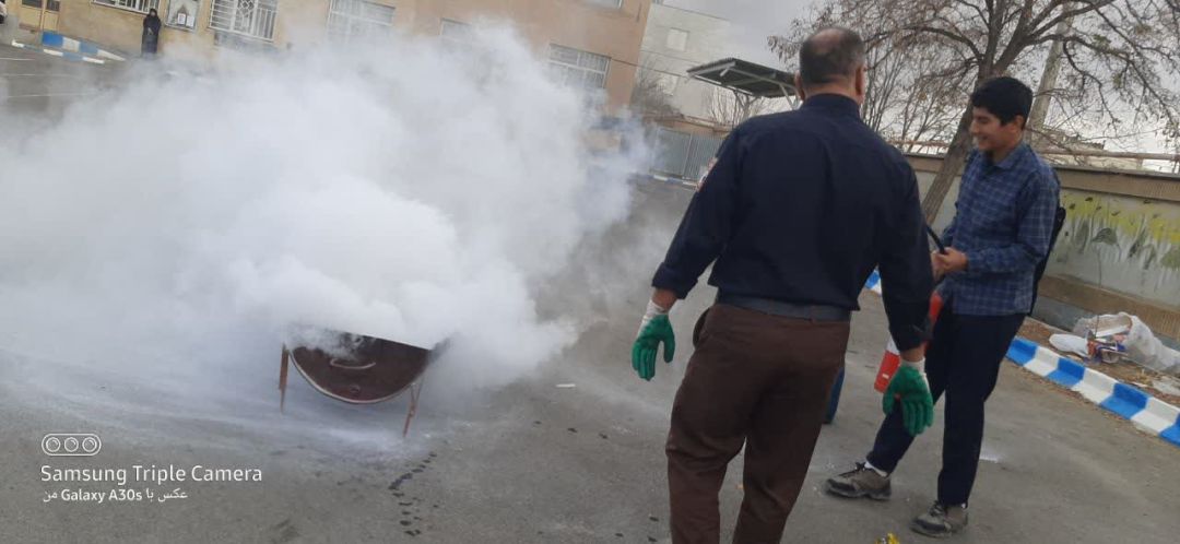 برگزاری مانور زلزله و ایمنی در فراهان