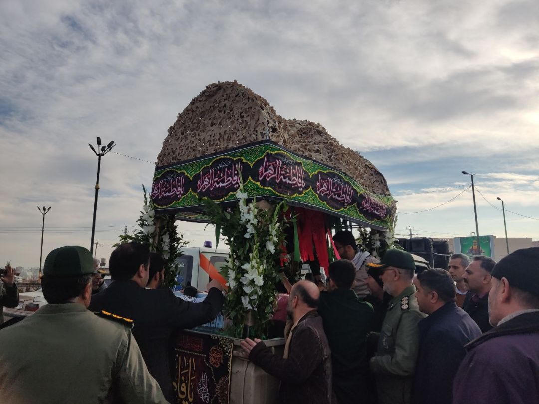 ساوه معطر به عطر شهید گمنام شد