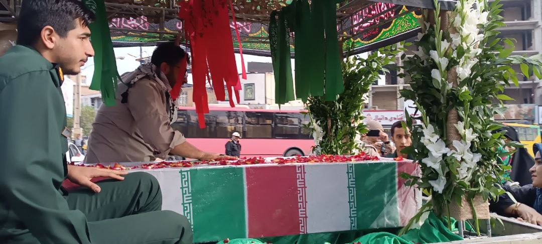 ساوه معطر به عطر شهید گمنام شد
