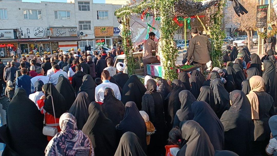 مردم کمیجان میزبان شهید گمنام