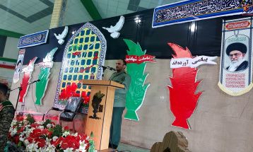 شبی با شهدا در تفرش برگزار شد