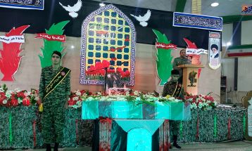 شبی با شهدا در تفرش برگزار شد