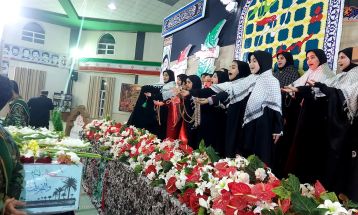 شبی با شهدا در تفرش برگزار شد