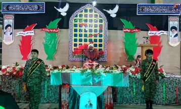 شبی با شهدا در تفرش برگزار شد