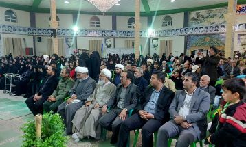 شبی با شهدا در تفرش برگزار شد