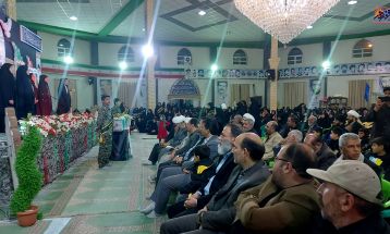 شبی با شهدا در تفرش برگزار شد