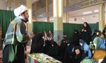 استقبال از شهید گمنام در روستاهای تفرش