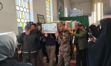استقبال از شهید گمنام در روستاهای تفرش