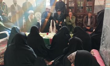 استقبال از شهید گمنام در روستاهای تفرش