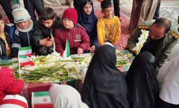 استقبال از شهید گمنام در روستاهای تفرش