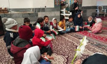 استقبال از شهید گمنام در روستاهای تفرش