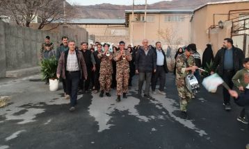 استقبال از شهید گمنام در روستاهای تفرش