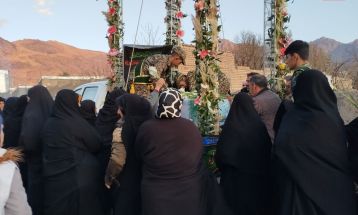 استقبال از شهید گمنام در روستاهای تفرش