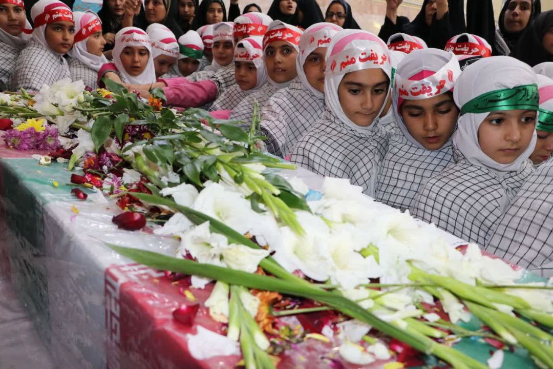 شمیم حضور شهید گمنام در مدارس ساوه