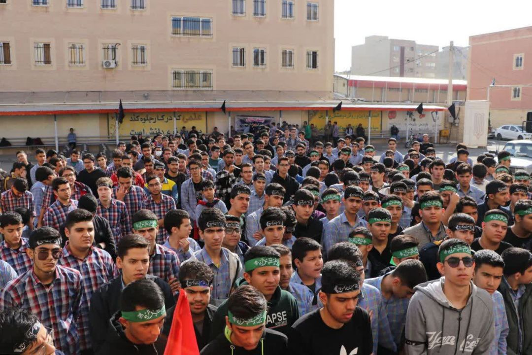 شمیم حضور شهید گمنام در مدارس ساوه