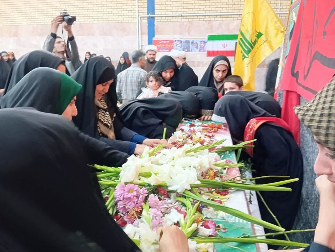 شمیم حضور شهید گمنام در مدارس ساوه