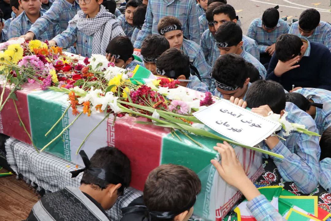 شمیم حضور شهید گمنام در مدارس ساوه