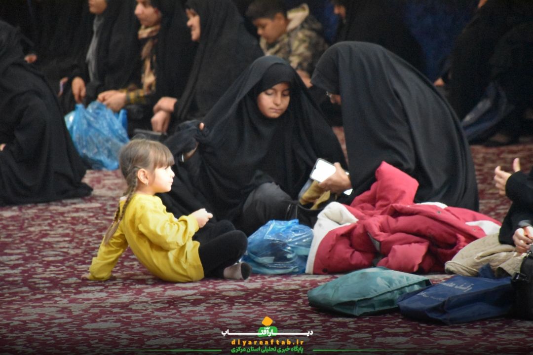 برگزاری تجمع بانوان فاطمی «اشک نیل» در اراک