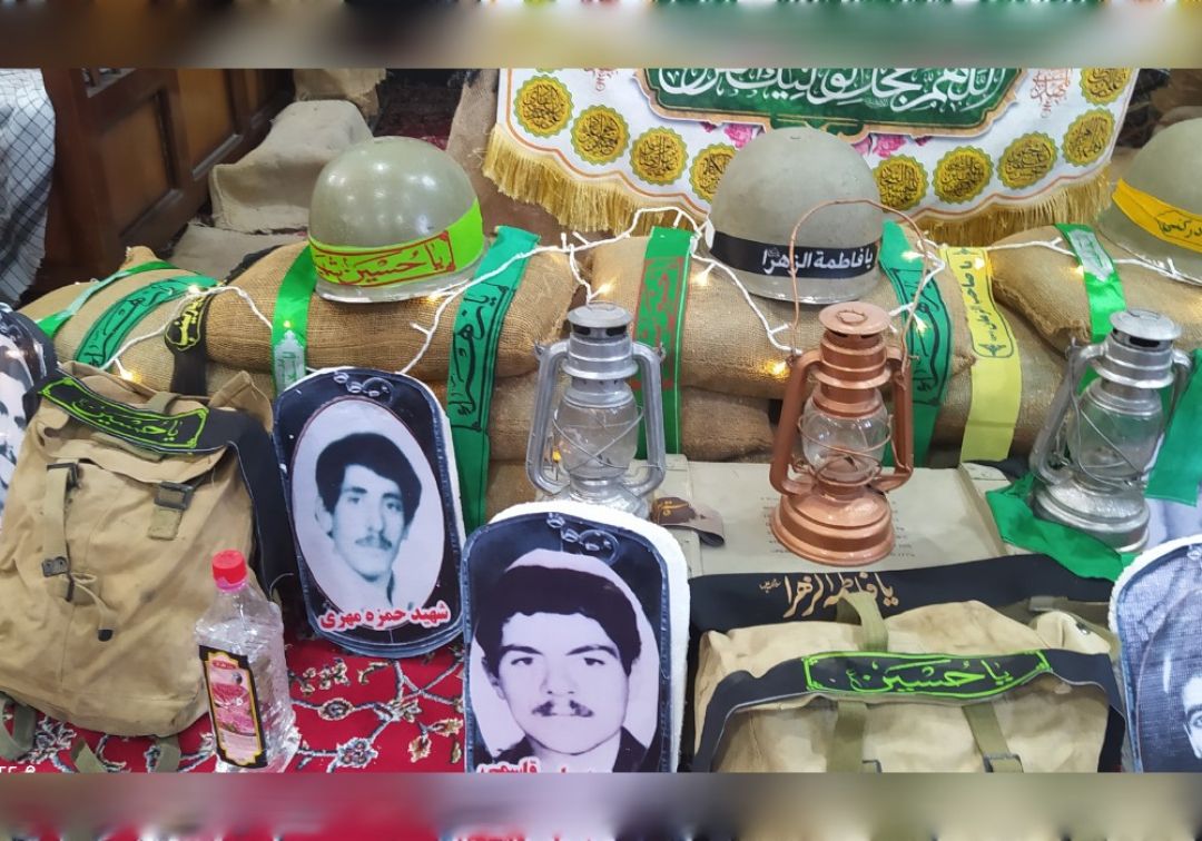 تشییع شهید گمنام در جاورسیان