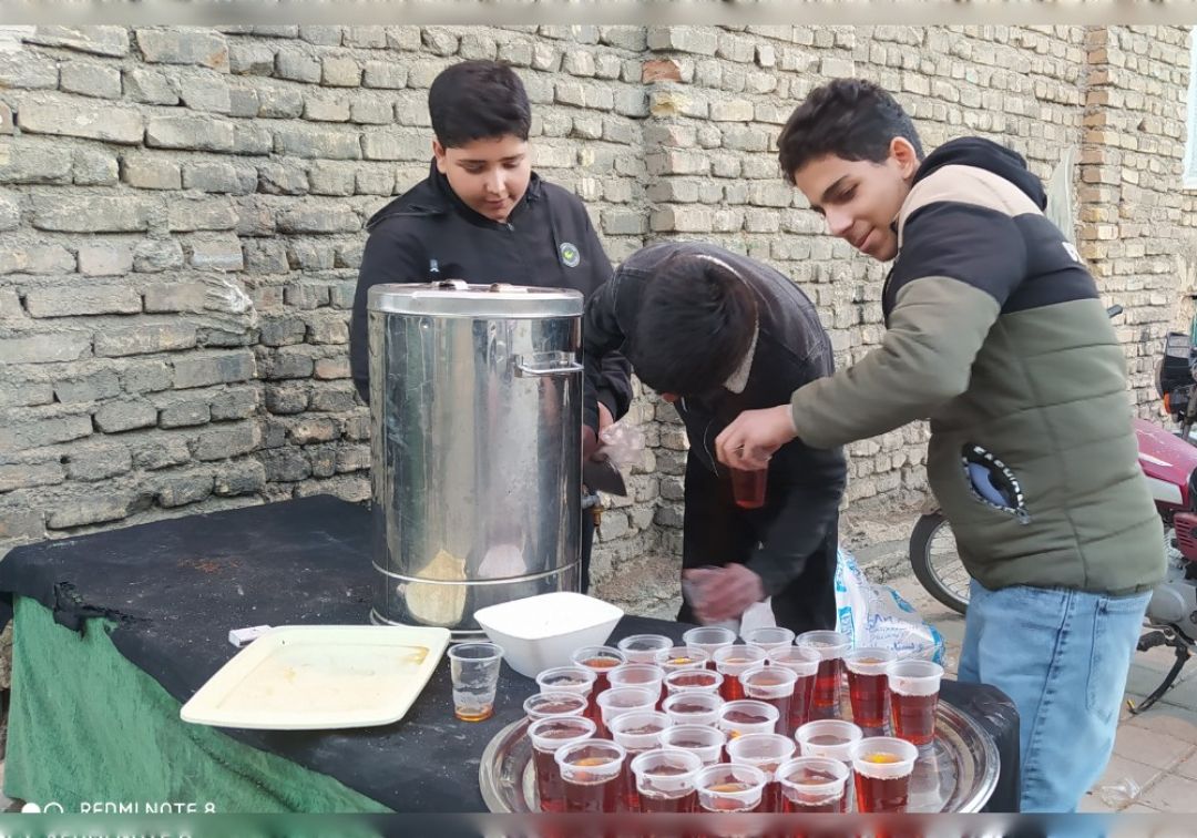 تشییع پیکر مطهر شهید گمنام در خنداب