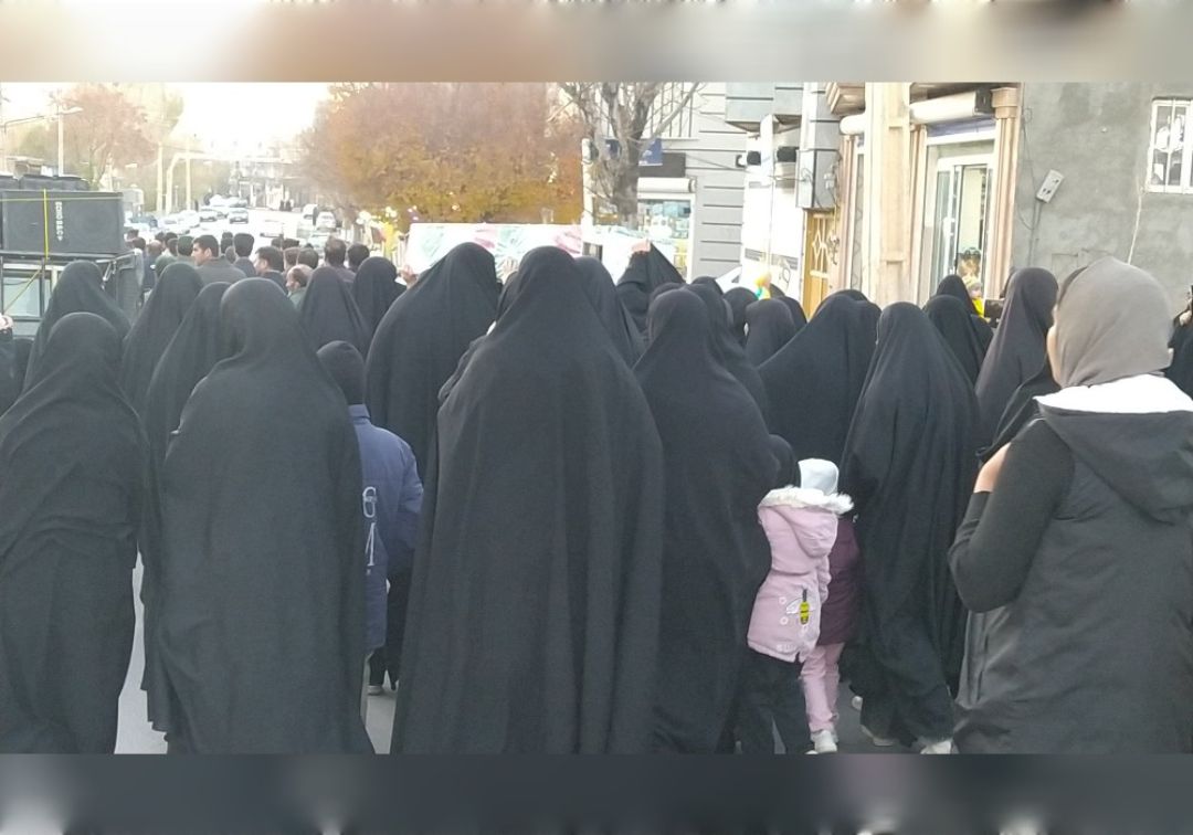 تشییع پیکر مطهر شهید گمنام در خنداب