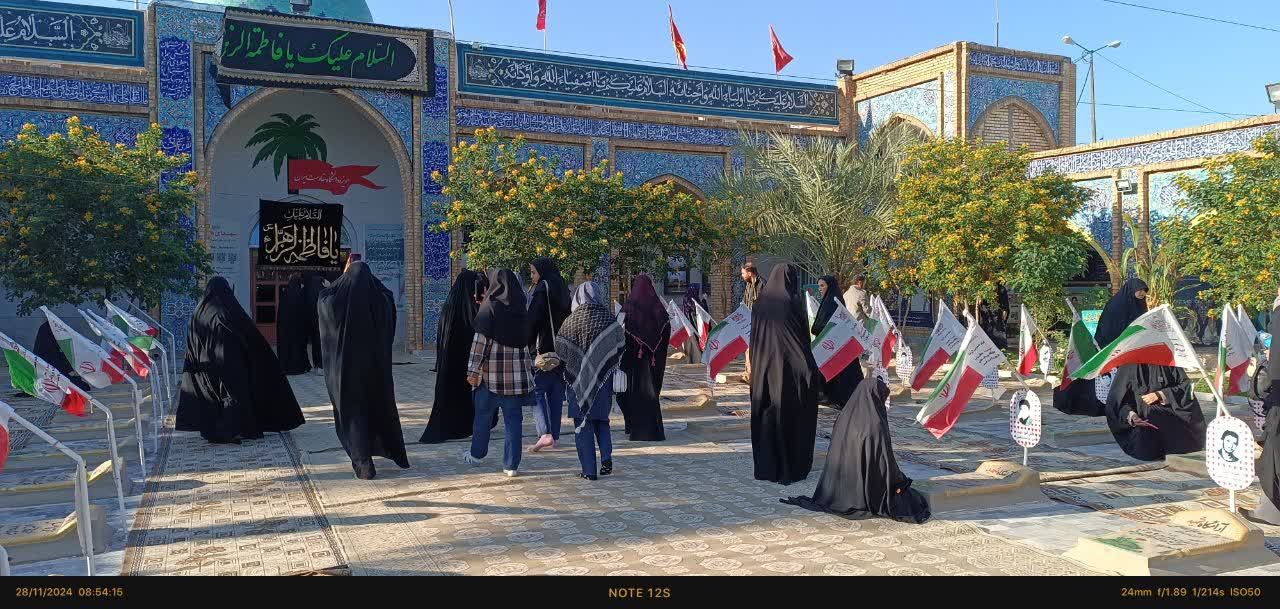 حال و هوای راهیان نور دانش‌آموزان فراهان