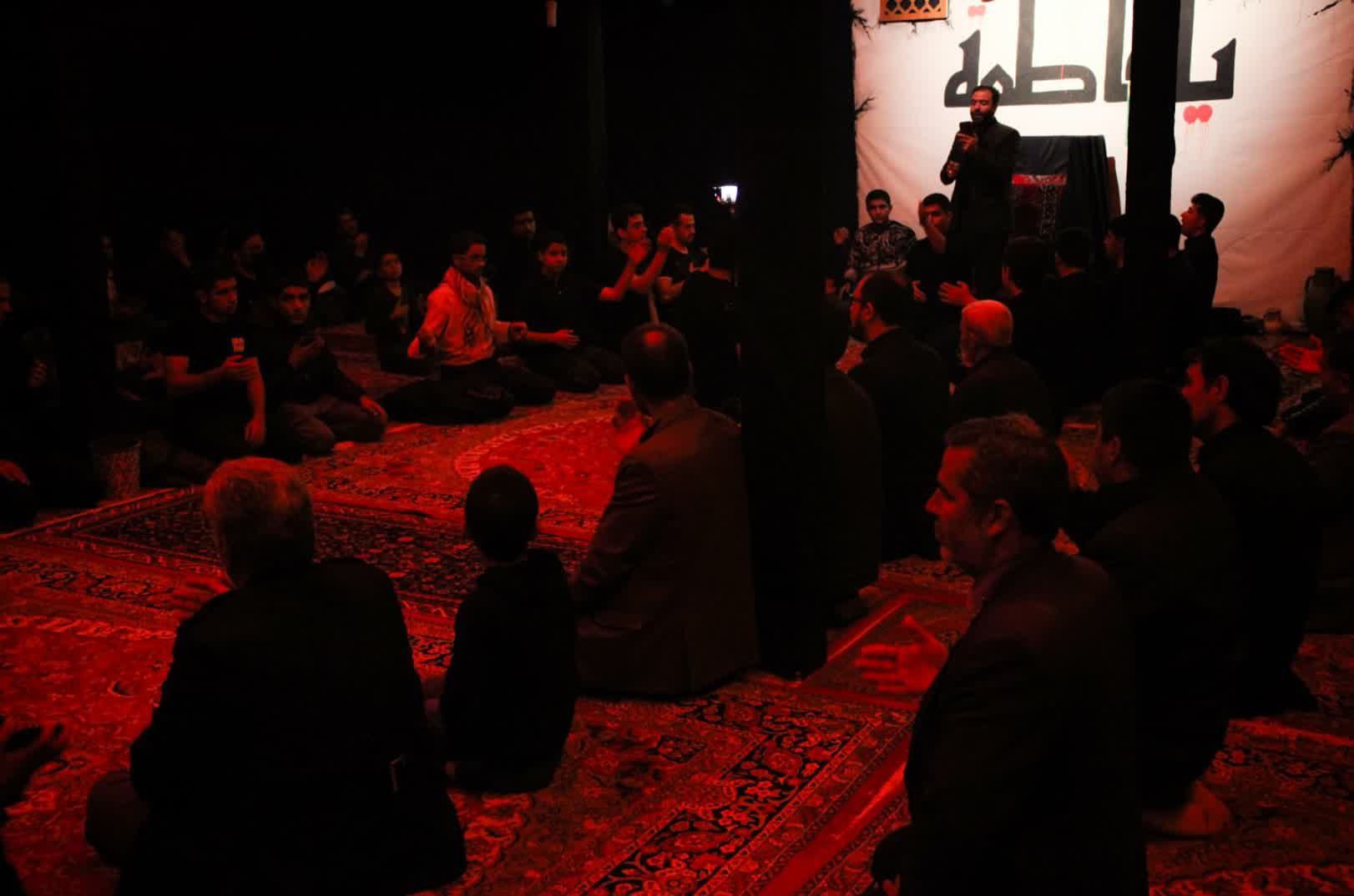مراسم فاطمیه دوم در فراهان