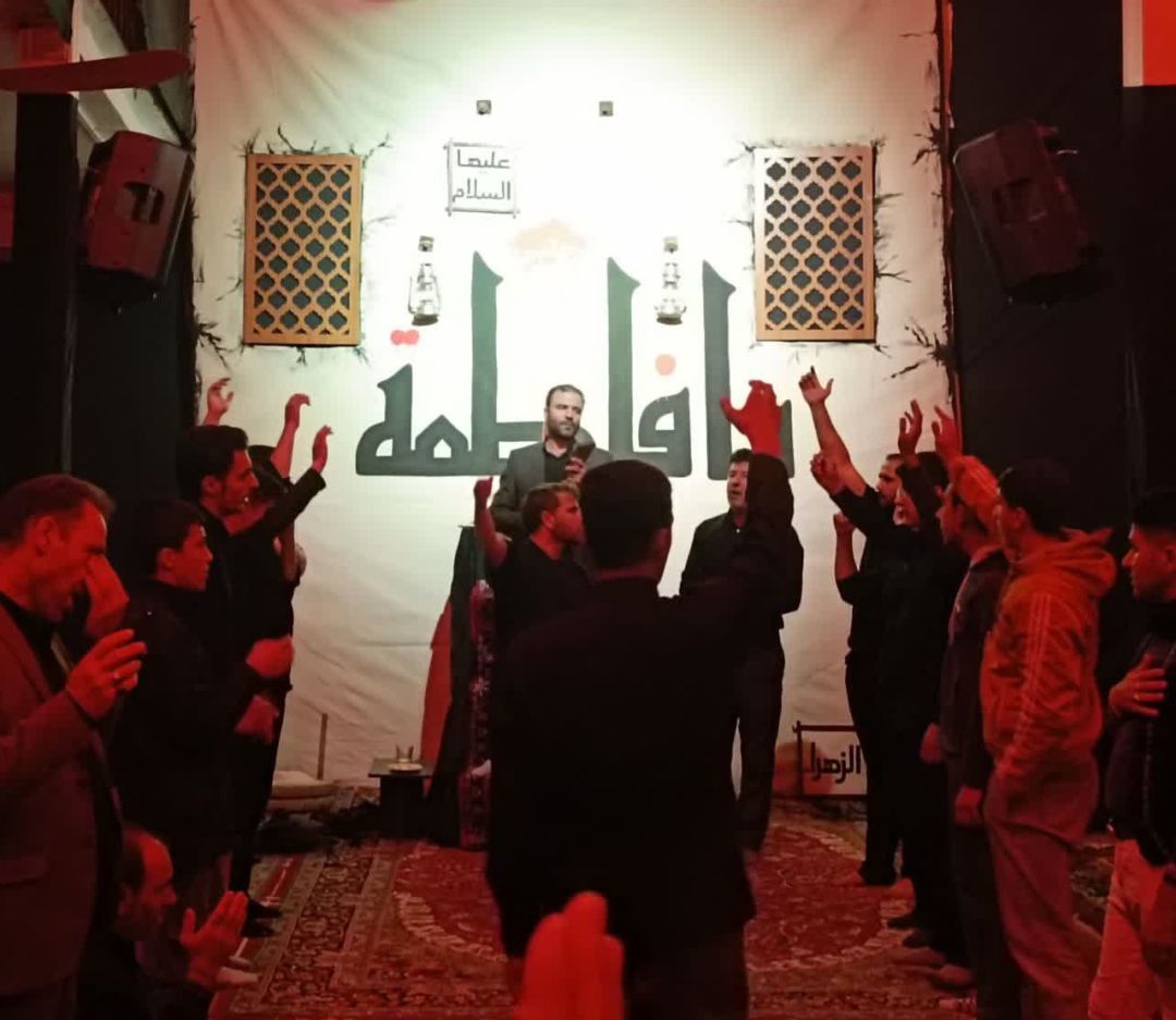 مراسم فاطمیه دوم در فراهان