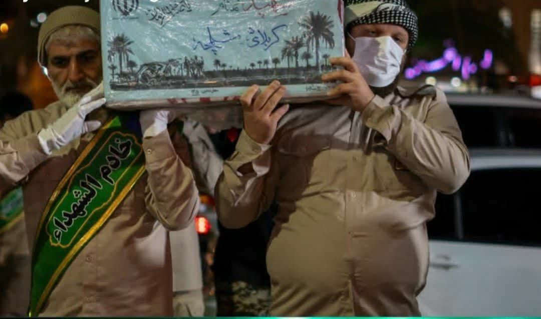 مراسم شبی با شهدا در ساوه برگزار شد