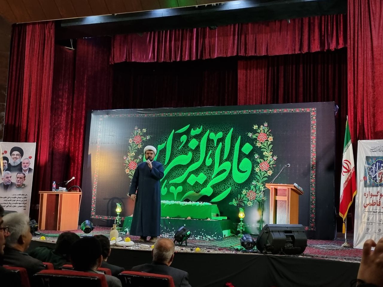 سوگواره شعر فاطمی در ساوه برگزار شد