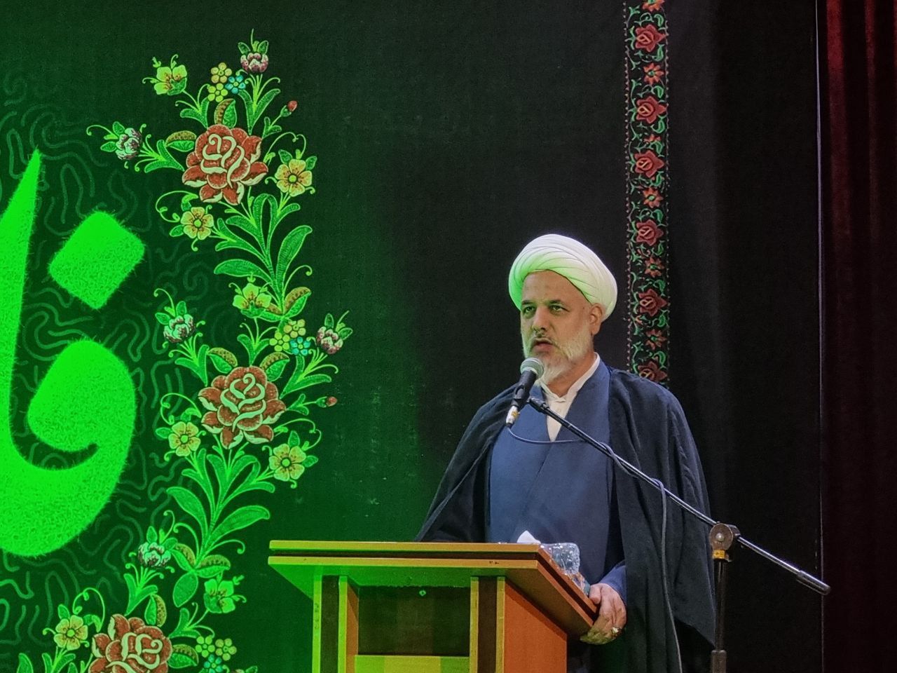 سوگواره شعر فاطمی در ساوه برگزار شد
