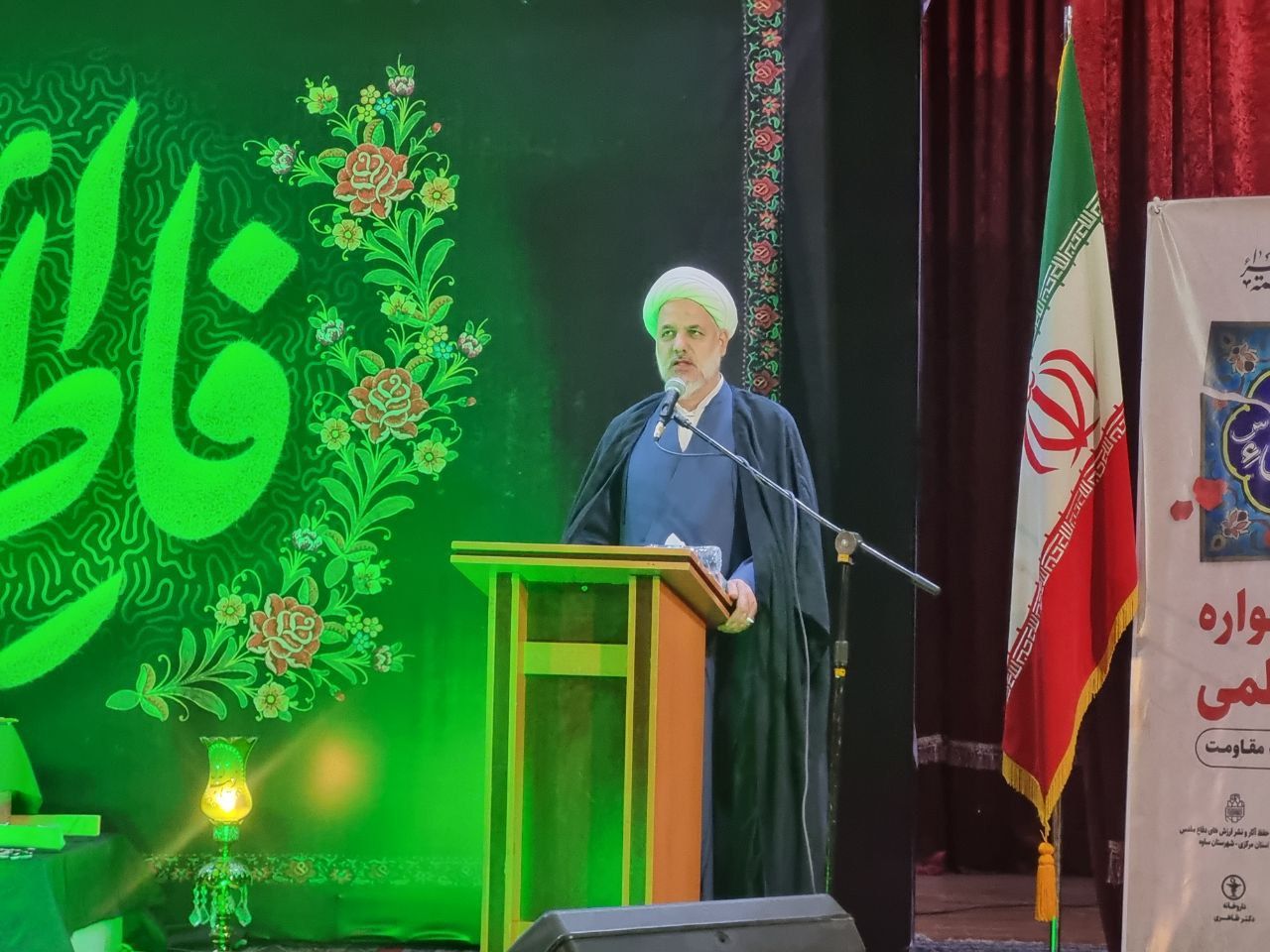 سوگواره شعر فاطمی در ساوه برگزار شد