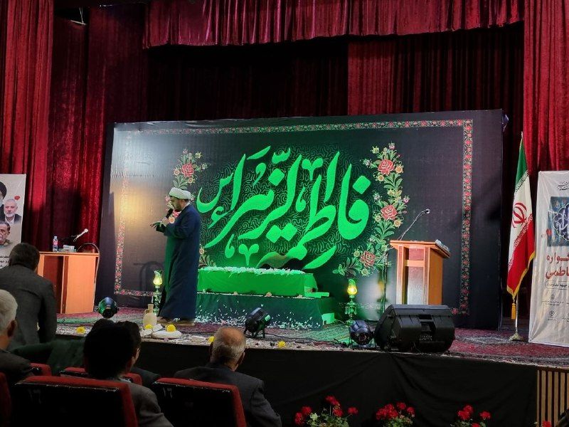 سوگواره شعر فاطمی در ساوه برگزار شد
