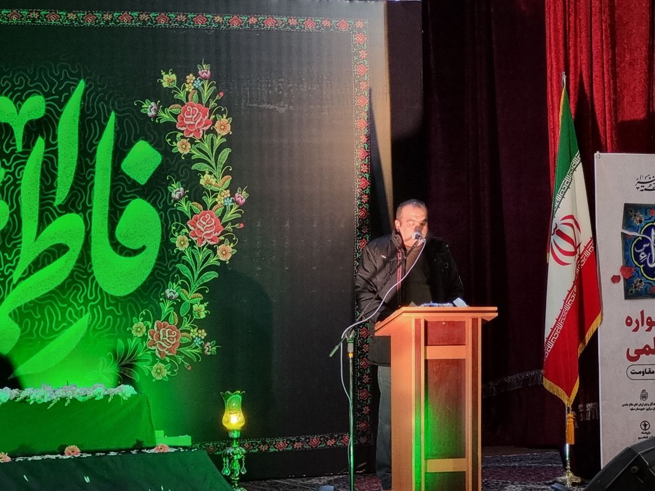 سوگواره شعر فاطمی در ساوه برگزار شد