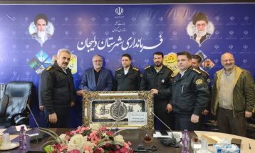 رئیس پلیس راهور دلیجان معرفی شد